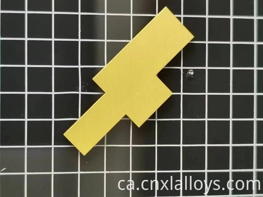 W Cu Alloy Gold Plated Parts7